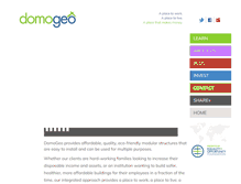 Tablet Screenshot of domogeo.com